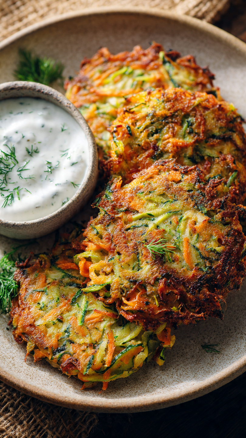 Gemüse Puffer Rezept